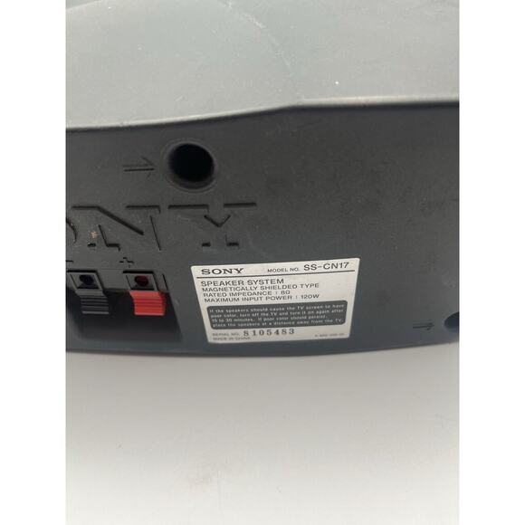 Sony SS-CN17 Speaker System x 2 SS-SR17 - Picture 6 of 8